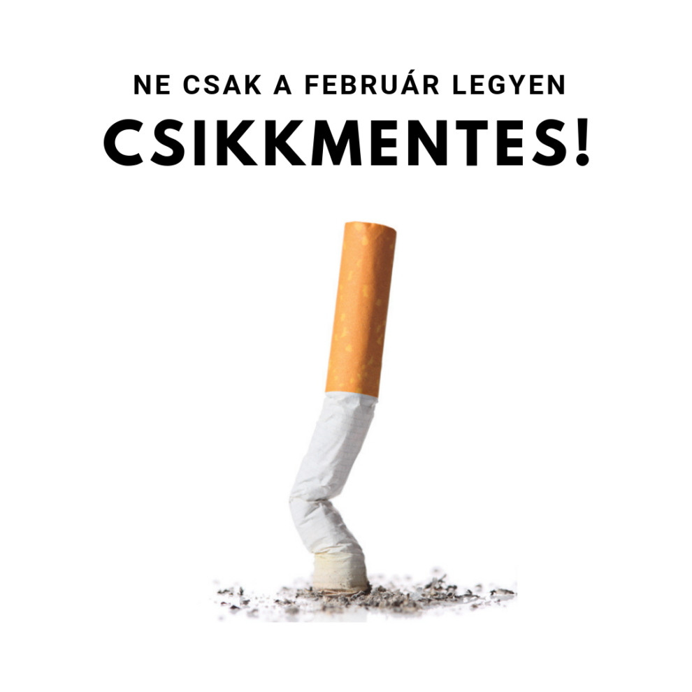 Ne csak a február legyen csikkmentes